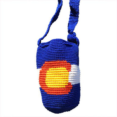 Colorado Koozie Pouch Buena Onda Experience | Handmade, Fair Trade, Crochet, Knit, Cloth Toys, Indoor, Outdoor Games, Party, Backyard Games, Sports, Beach Lake Toys