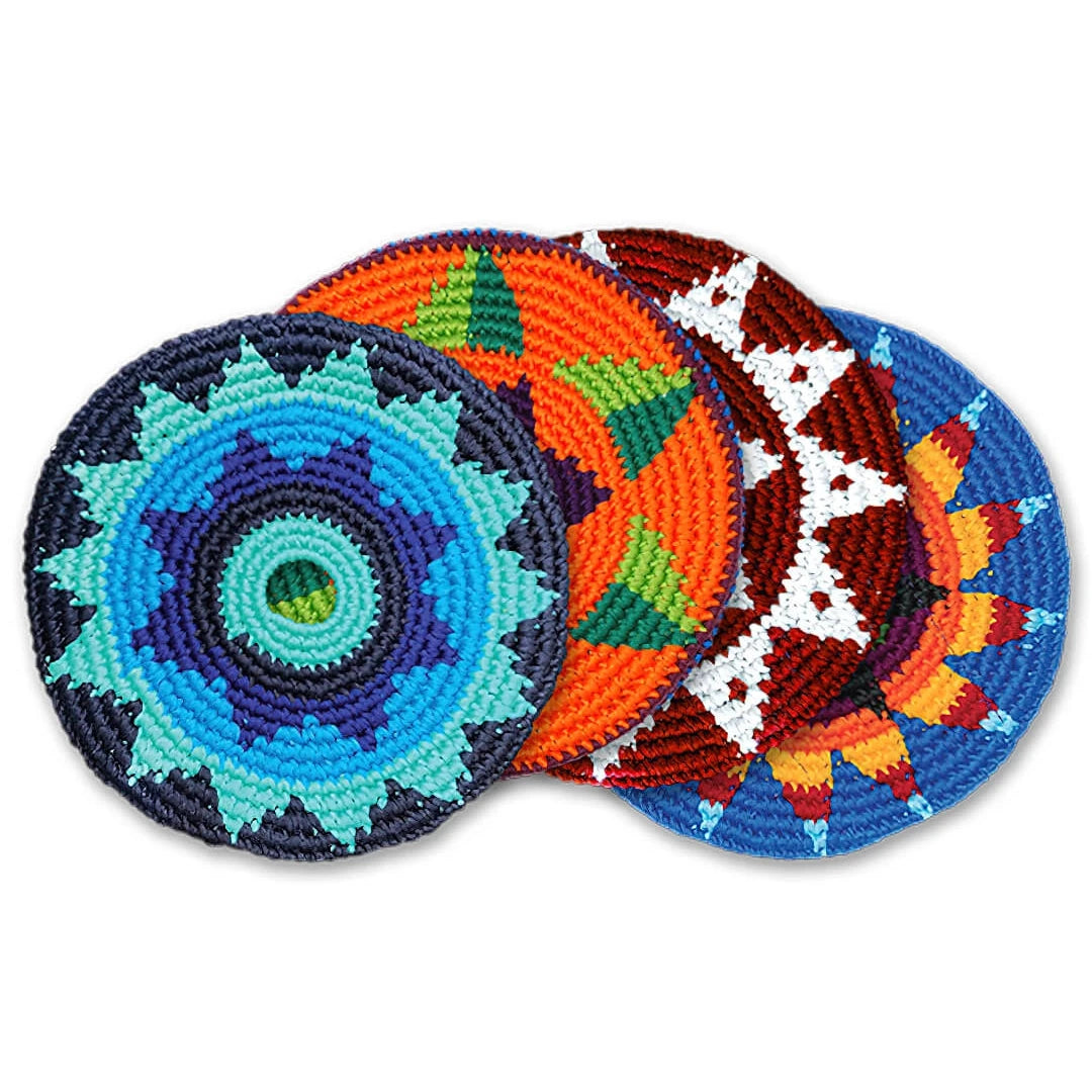 4 Pack Bundle - El Grande Buena Onda Experience | Handmade, Fair Trade, Crochet, Knit, Cloth Toys, Indoor, Outdoor Games, Party, Backyard Games, Sports, Beach Lake Toys