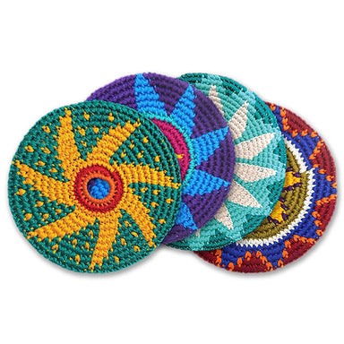 4 Pack Bundle - Indoor Buena Onda Experience | Handmade, Fair Trade, Crochet, Knit, Cloth Toys, Indoor, Outdoor Games, Party, Backyard Games, Sports, Beach Lake Toys