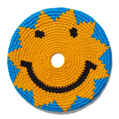 Sports Disc Happy Sunshine Buena Onda Games | Handmade, Fair Trade, Crochet, Knit, Cloth Toys, Indoor, Outdoor Games, Party, Backyard Games, Sports, Beach Lake Toys