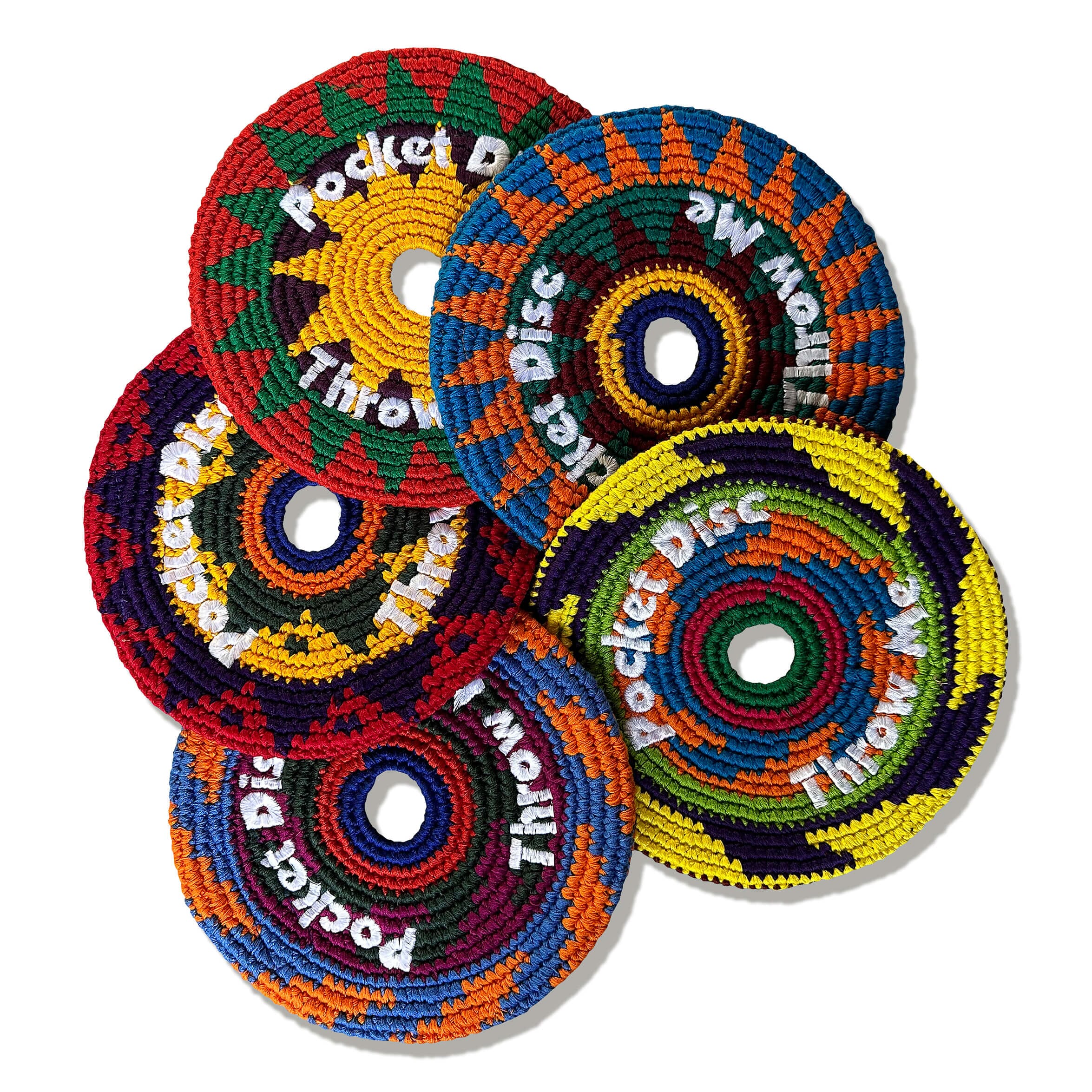 Pocket disc Throw me Buena Onda Games | Handmade, Fair Trade, Crochet, Knit, Cloth Toys, Indoor, Outdoor Games, Party, Backyard Games, Sports, Beach Lake Toys