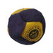 Sandbag Hacky Sacks – Faux Suede Footbag Buena Onda Games Black/Yellow | Handmade, Fair Trade, Crochet, Knit, Cloth Toys, Indoor, Outdoor Games, Party, Backyard Games, Sports, Beach Lake Toys
