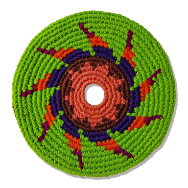 Indoor Disc The Flyin’ Pickle Wholesale Buena Onda Games | Handmade, Fair Trade, Crochet, Knit, Cloth Toys, Indoor, Outdoor Games, Party, Backyard Games, Sports, Beach Lake Toys