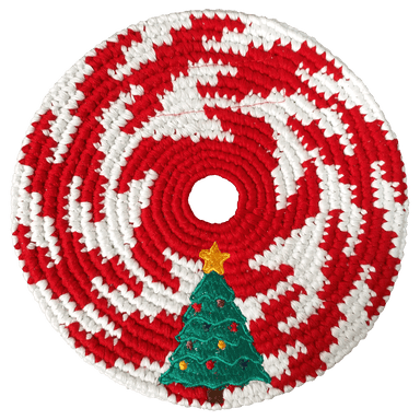 Holiday Tree Disc Buena Onda Games | Handmade, Fair Trade, Crochet, Knit, Cloth Toys, Indoor, Outdoor Games, Party, Backyard Games, Sports, Beach Lake Toys