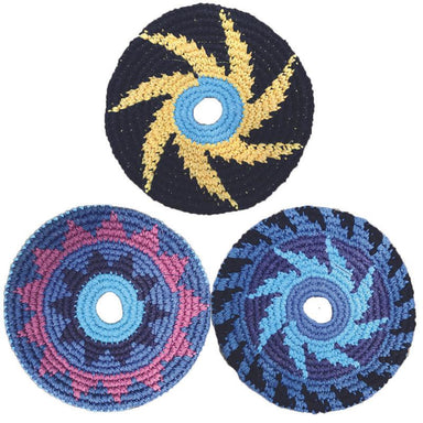 Kick ball Balle en coton crocheté pour jonglage petit jouet de goki Kick ball Balle en coton crocheté pour jonglage petit jouet de goki