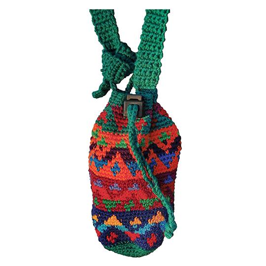Festi Pouch Pocket Disc | Handmade, Fair Trade, Crochet, Knit, Cloth Toys, Indoor, Outdoor Games, Party, Backyard Games, Sports, Beach Lake Toys