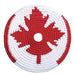 Canada Flag Disc Flag Disc Buena Onda Experience | Handmade, Fair Trade, Crochet, Knit, Cloth Toys, Indoor, Outdoor Games, Party, Backyard Games, Sports, Beach Lake Toys